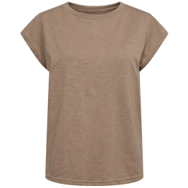 ULLA TSHIRT DUSTY LIGHT BROWN